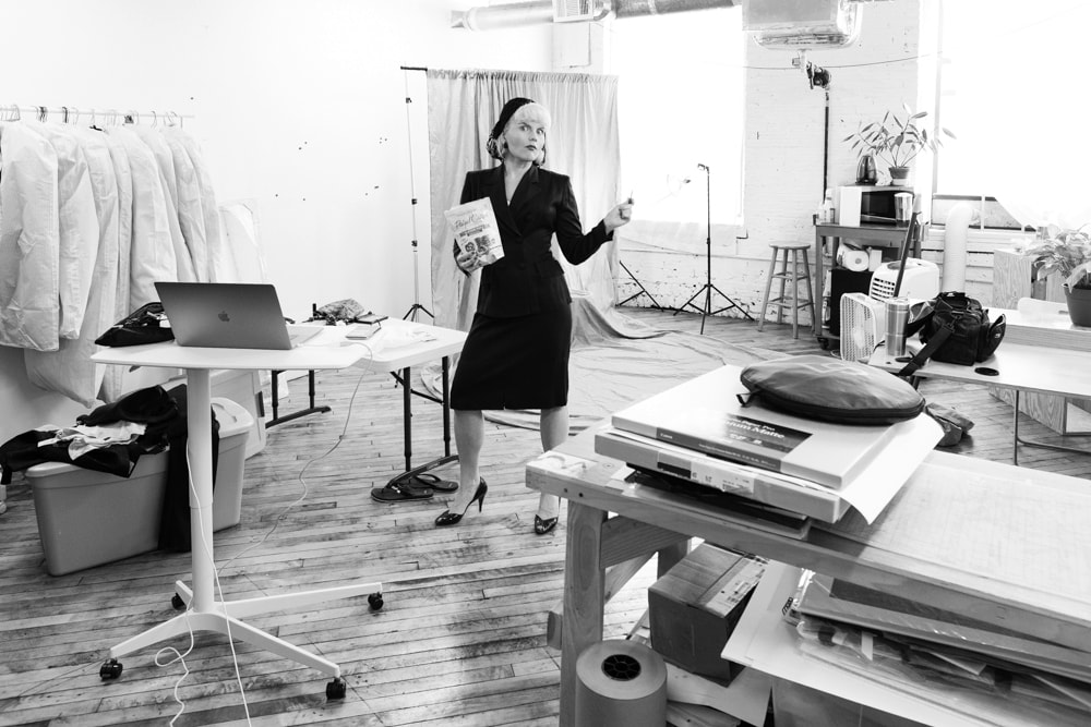 Picture of person who owns website